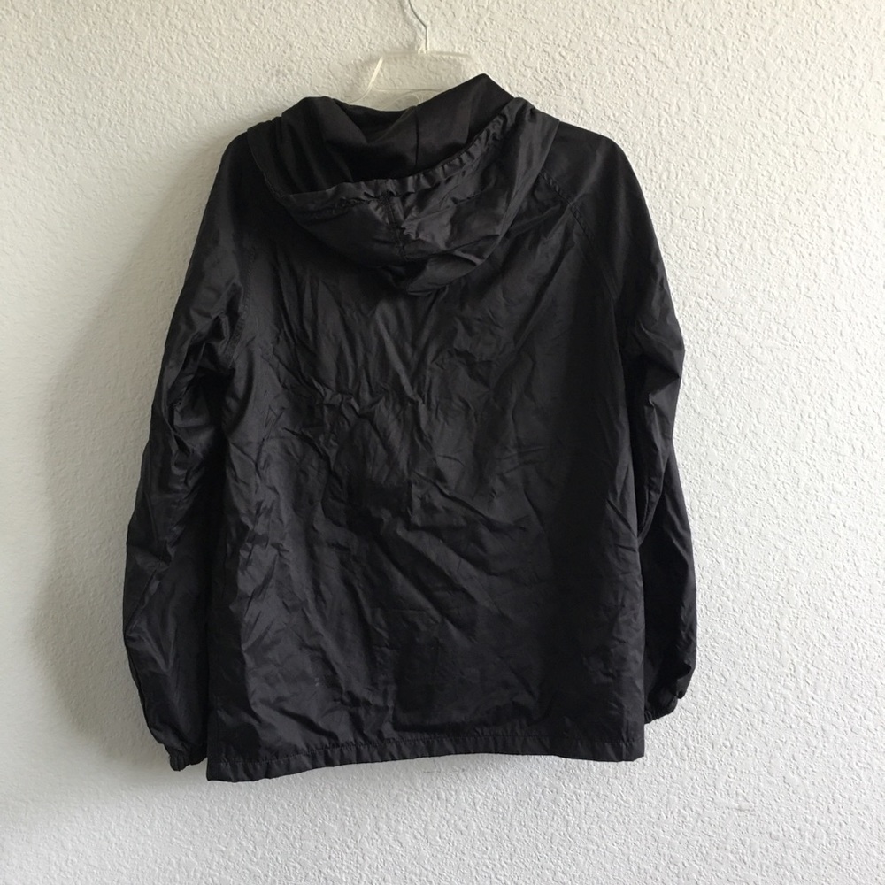 Obey Black Hooded Spellout Windbreaker - Picture 6 of 10
